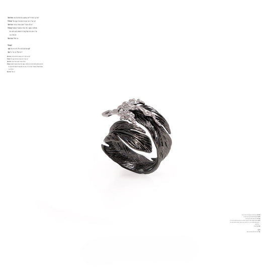 SUMIYAKI - Feather Series Metal Ring