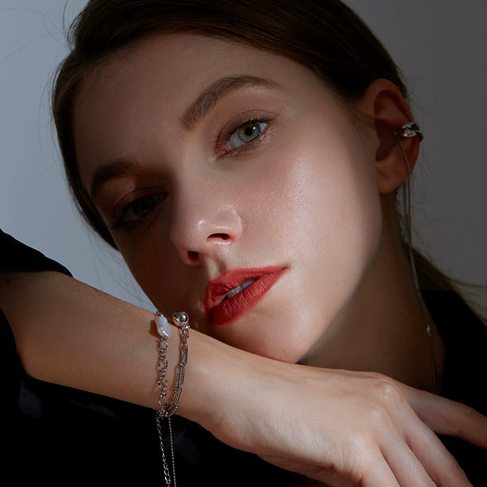 FAITMAIN - Pearl Double-Layer Bracelet