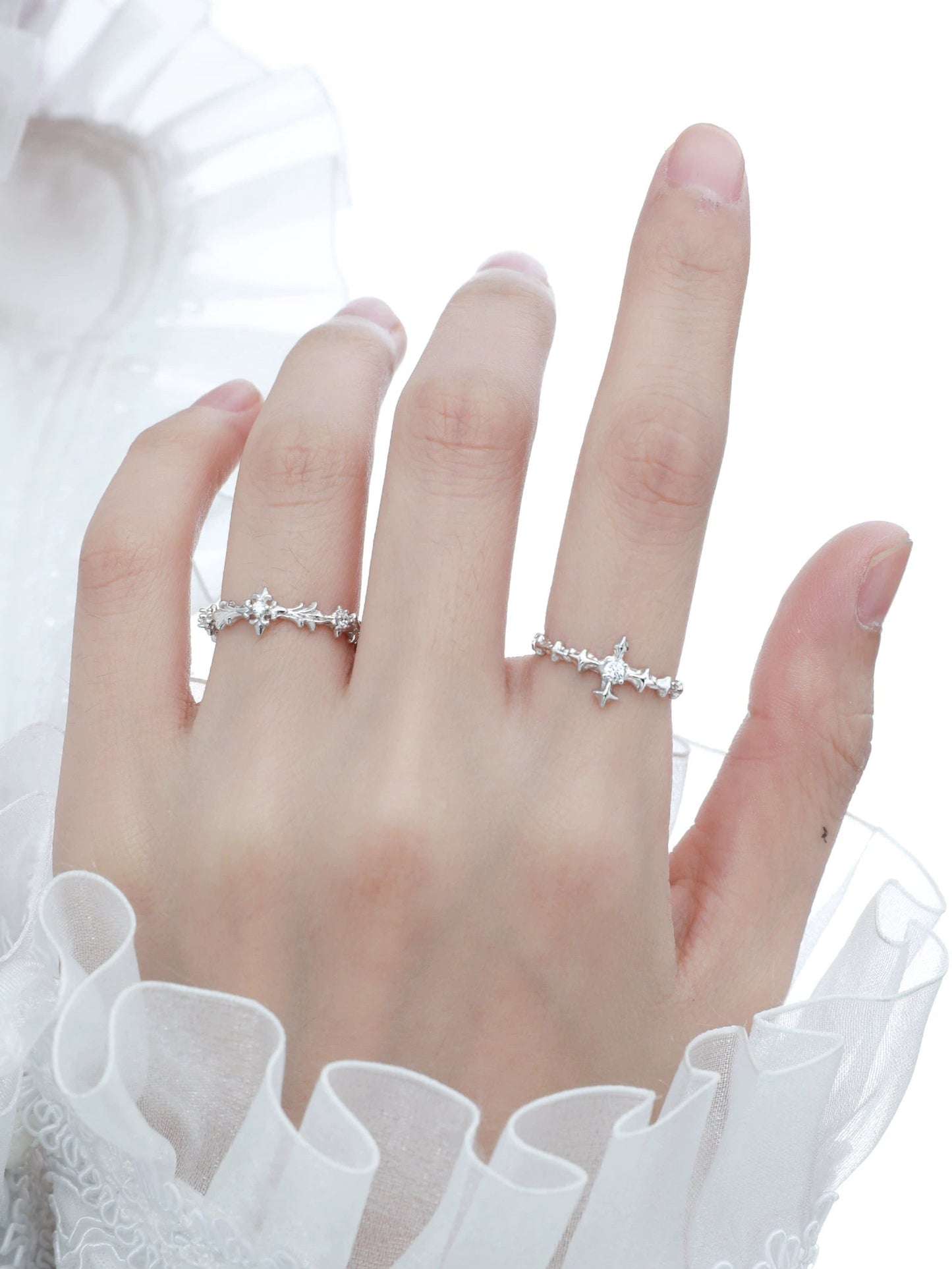 1STXULIE - Cross Ring (Various Designs)