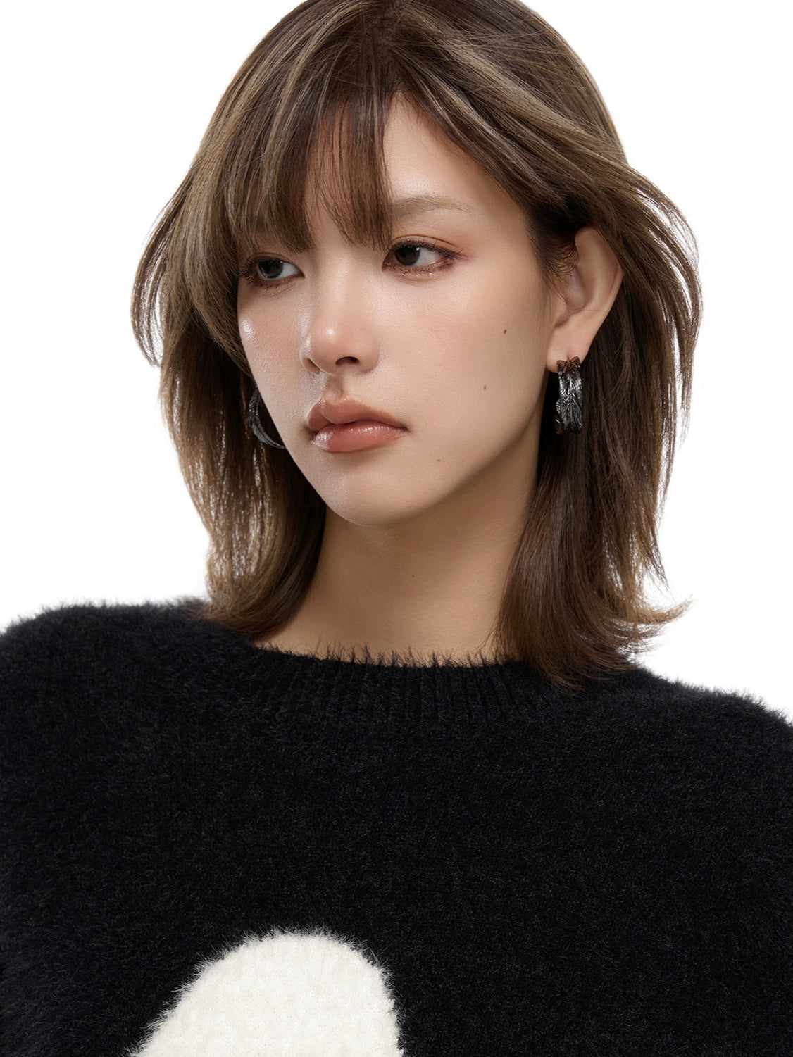 SUMIYAKI - Feather Series Hoop Earrings