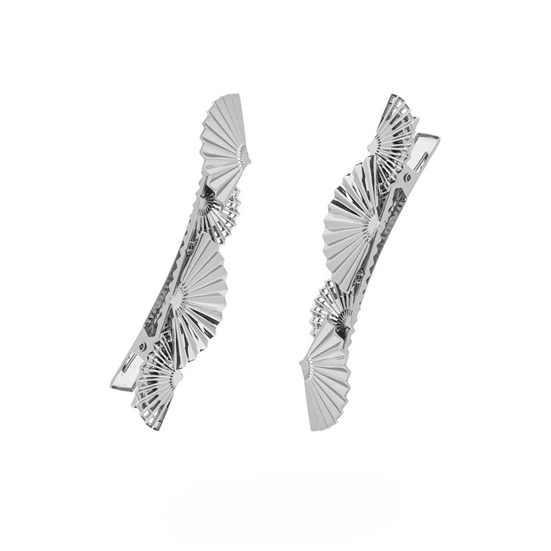 ABILLIONTH - New Chinese-Style Folding Fan Hair Clip