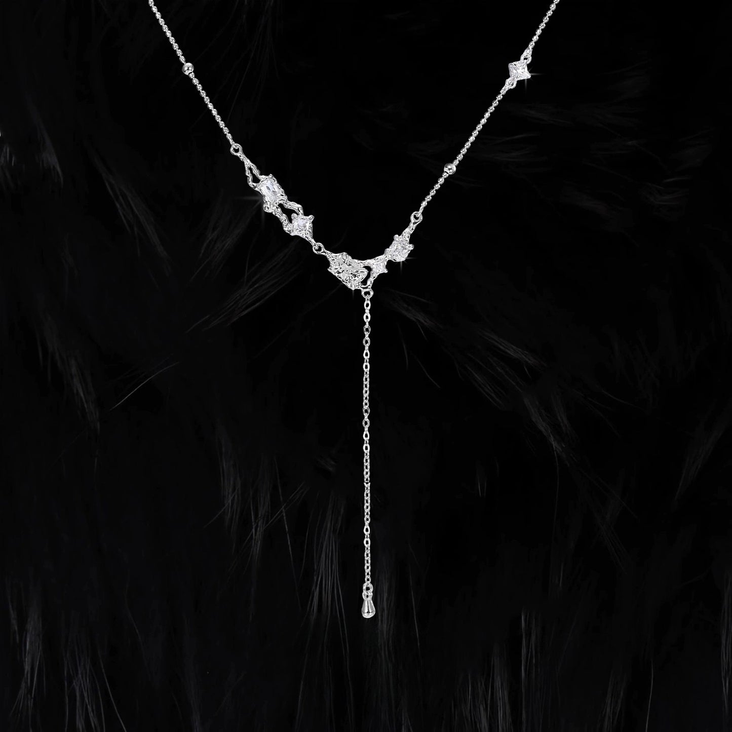 1STXULIE - Crushed Stones Series Necklace