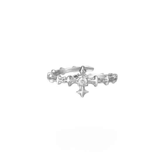 1STXULIE - Cross Ring (Various Designs)