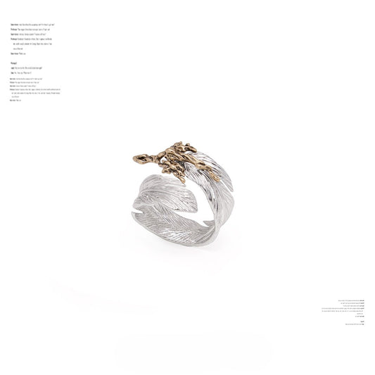 SUMIYAKI - Feather Series Metal Ring