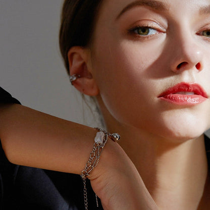 FAITMAIN - Pearl Double-Layer Bracelet