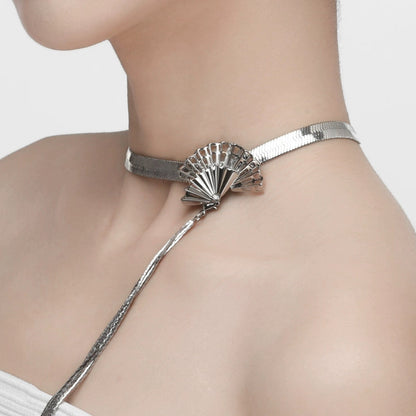 ABILLIONTH - New Chinese-Style Fan Tassel Necklace