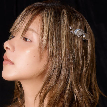 SUMIYAKI - Ocean Shell Series Starfish & Shell Hair Clip (Type 1)