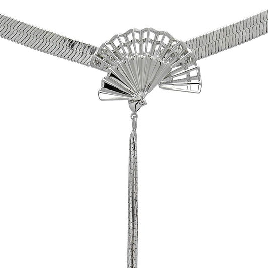 ABILLIONTH - New Chinese-Style Fan Tassel Necklace