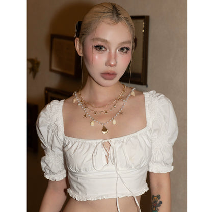 CIYA VENI - Baroque Pearl & Shell Waist Chains/Necklaces