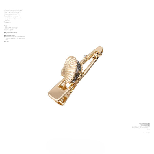 SUMIYAKI - Ocean Shell Series Starfish & Shell Hair Clip (Type 1)