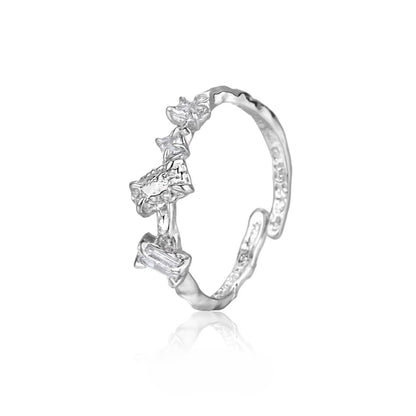 1STXULIE - Crushed Stones Series Ring
